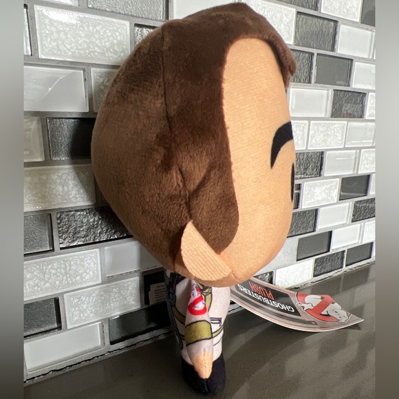 GHOSTBUSTERS Peter Venkman Chibi Big Head Plush Toy Doll Figure / 8โ / BRAND NEW - Picture 7 of 16